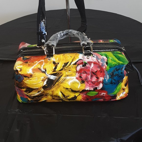Charmes Red/Yellow/Black Handbag/Shoulderbag/Tote - Picture 1 of 5